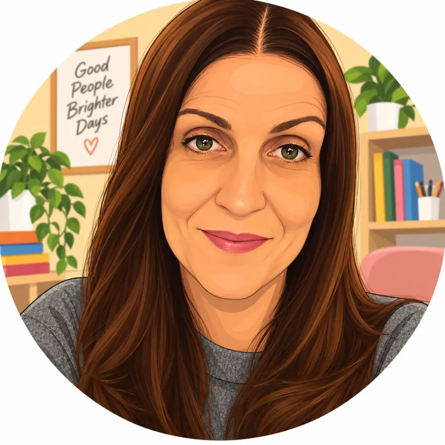 Illustrated portrait of Michelle
